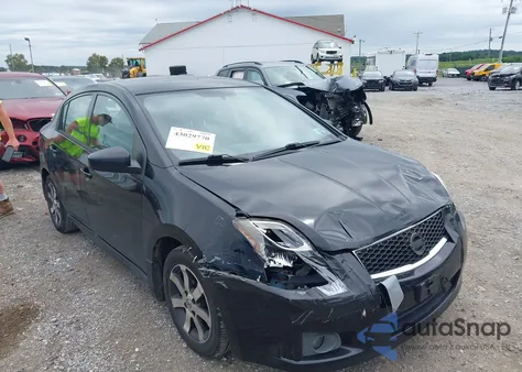 2012 Nissan Sentra 2.0 Sr из США, поврежденный, VIN 3N1AB6AP0CL693448